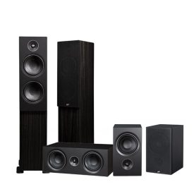 PSB Alpha T20 5.0 házimozi hangfalszett, fekete színben