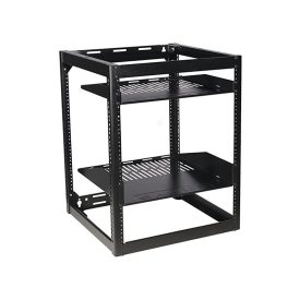 Sanus CFR-1615B1 rackszekrény keret, 15U