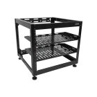 Sanus CFR-1610B1 rackszekrény keret, 10U