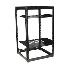 Sanus CFR-1620B1 rackszekrény keret, 20U