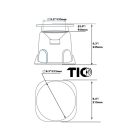 TIC Audio GS5 omni direkcionális, kültéri hangsugárzó
