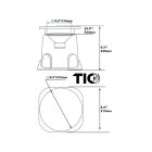 TIC Audio B06 omni direkcionális, kültéri hangsugárzó