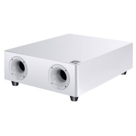   heco Ambient Sub 88F White - Ultralapos, kompakt, Bass-reflex aktív mélysugárzó, fehér