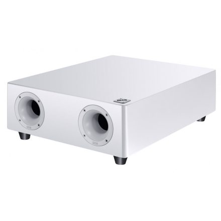 heco Ambient Sub 88F White - Ultralapos, kompakt, Bass-reflex aktív mélysugárzó, fehér
