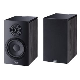   heco Aurora 300 - Polc hangsugárzó fekete színben, párban