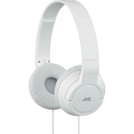   JVC HA-SR185W - Összecsukható, ultrakönnyű utcai fejhallgató Headset funkcióval fehér színben