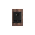 OBERON ON-WALL DARK WALNUT