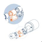 DOORLOCK EXTENSION 45MM